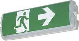 B-SAFETY BR563130 Vluchtwegverlichting Wandmontage, Plafondmontage Links, Rechts, Naar boven