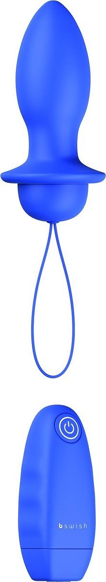 B Swish - bfilled Classic Vibrerende Plug Denim