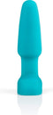 B Vibe Rimming Remote Control Buttplug - Blauw