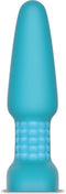B Vibe Rimming Remote Control Buttplug - Blauw