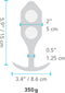 B-Vibe - Snug Plug 5 Blue