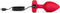 B-Vibe - Vibrerende Hartvormige Butt Plug M/L Rood
