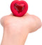 B-Vibe - Vibrerende Hartvormige Butt Plug M/L Rood