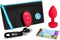 B-Vibe - Vibrerende Hartvormige Butt Plug M/L Rood