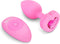 B-Vibe - Vibrerende Hartvormige Butt Plug S/M Roze