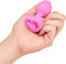 B-Vibe - Vibrerende Hartvormige Butt Plug S/M Roze