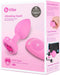 B-Vibe - Vibrerende Hartvormige Butt Plug S/M Roze
