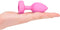 B-Vibe - Vibrerende Hartvormige Butt Plug S/M Roze