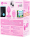 B-Vibe - Vibrerende Hartvormige Butt Plug S/M Roze
