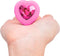 B-Vibe - Vibrerende Hartvormige Butt Plug S/M Roze
