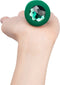 B-Vibe - Vibrerende Juwelen Plug M/L Groen