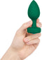 B-Vibe - Vibrerende Juwelen Plug M/L Groen