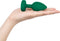 B-Vibe - Vibrerende Juwelen Plug M/L Groen