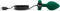 B-Vibe - Vibrerende Juwelen Plug M/L Groen