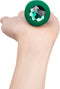 B-Vibe - Vibrerende Juwelen Plug M/L Groen
