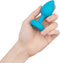 B-Vibe - Vibrerende Juwelen Plug S/M Blauw