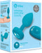 B-Vibe - Vibrerende Juwelen Plug S/M Blauw