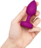 B-Vibe - Vibrerende Juwelen Plug S/M Roze