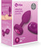 B-Vibe - Vibrerende Juwelen Plug S/M Roze