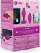 B-Vibe - Vibrerende Juwelen Plug S/M Roze