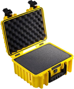 B&W International Type 3000 Outdoor Case incl. schuimstof - geel
