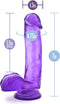 B Yours Sweet 'N Hard Realistische Dildo - Paars