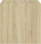 vidaXL - Wandkast - 37x37x37 - cm - spaanplaat - sonoma - eikenkleurig