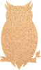 UNIDRAGON Houten Puzzel Voor Volwassenen Dier - Charmante Uil - 186 stukjes - Medium 21x35 cm