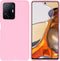 iMoshion Hoesje Geschikt voor Xiaomi 11T Pro / 11T Hoesje Siliconen - iMoshion Color Backcover - Roze
