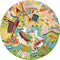 APLI Kids Ronde Puzzel Bezienswaardigheden
