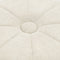 Riviera Maison Poef Beige, Kruk, Voetenbank, Rond - Falcone Stool - Linnen, hout - (ØxH) 72x41.0