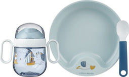 Mepal Mio babyservies set Little Dutch - 3-delig - Kraamcadeau - Kinderservies - Sailors Bay
