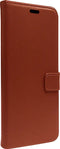 Valenta iPhone 15 - Book Case - Handgemaakt leer - Bruin