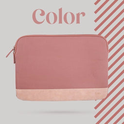 T'nB SLCOLOR14PK - Opbergmap/sleeve - 35,6 cm (14") - Roze