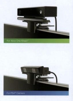 4Gamers 301801 - Universele Camera mount - Voor PS4 camera en Kinect - Zwart