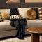 Dutch Decor LYLA - Kussenhoes 45x45 cm - 3D - effen print - Irish Cream - beige - met rits - zonder binnenkussen