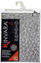Tablecloth Jacquard Abstract Grey (140 x 180 cm)
