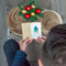 Partizzle® 24x Vrolijke Kerstkaarten - Ansichtkaarten met Enveloppen - 6 Ontwerpen 10x15 cm (24 stuks)