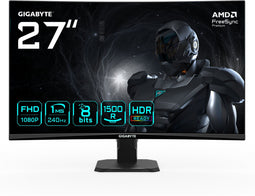 Gigabyte GS27FC2 - Computer Monitor - 27" Full HD 240Hz VA - Zwart