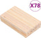 Furniture Limited - 150-delige Bouwblokkenset massief grenenhout geverfd
