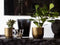 Capi Europe - Bloempot bol Terrazzo Gold - 14x13 - Goud - Opening Ø11.9 - Bloempot voor binnen - 5 jaar garantie - BTZG132