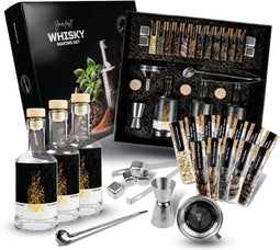 DIBYS DIY KIT VOOR HET MAKEN VAN WHISKY MET KRUIDEN EN BARTENDING ACCESSOIRES