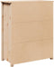 vidaXL - Hoge - kast - 83x41,5x100 - cm - massief - grenenhout