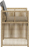 vidaXL - Tuinstoelen - 4 - st - met - kussens - poly - rattan - gemengd - beige