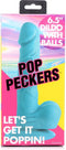 POP - Dildo with Balls - 6.5 / 16.5 cm