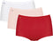 Sloggi Basic+ - Maxi Onderbroek Dames - 3-pack - Kleur: wit roze rood (3-pack)