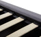BATILLY - Bed met opbergruimte - Grijs - 180 x 200 cm - Fluweel