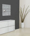 Sigel glasmagneetbord - ARTVERUM - betonlook - 48x48cm - met LED verlichting - SI-GL403