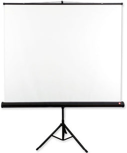 Avtek International Tripod Standard 200 - Projectiescherm - 2 m breed en 2 m hoog - Mat wit