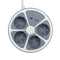 TM Electron 4-voudige Stekkerdoos - Schakelaar 3680 W - Wit Grijs (1,5 m)